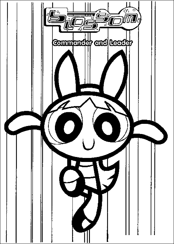 Power Puff Girls Coloring Pages 11